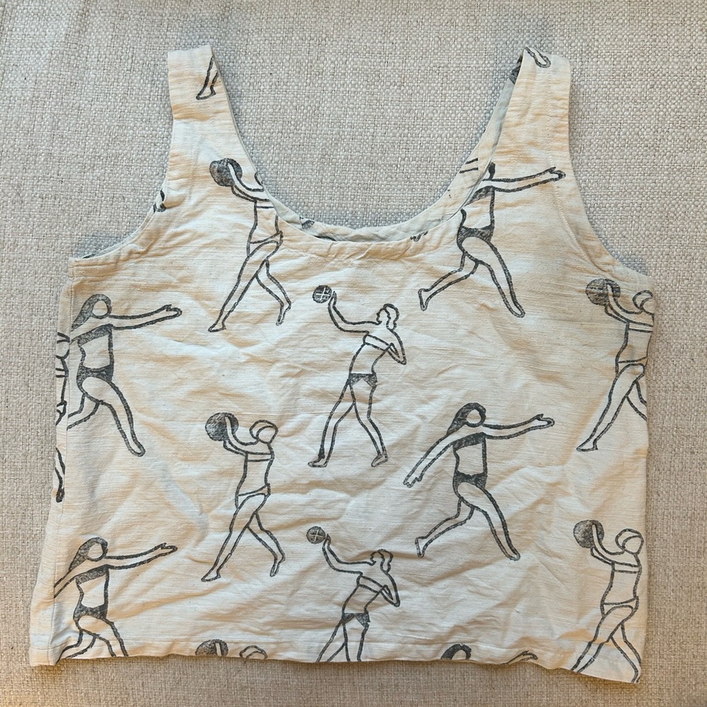 Cotton Volleyball Tank